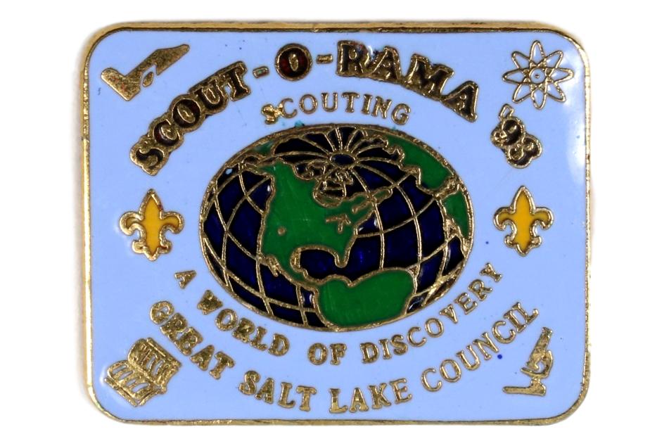 1993 Great Salt Lake Scout O Rama Pin