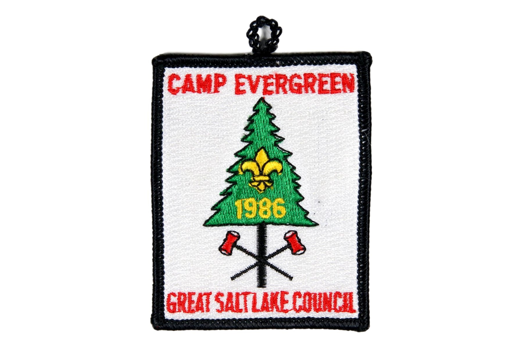 Evergreen Camp Patch 1986