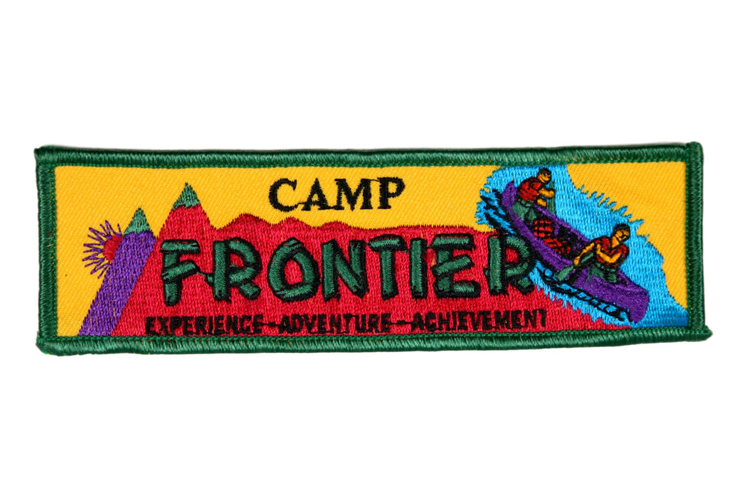 Frontier Camp Patch 1996