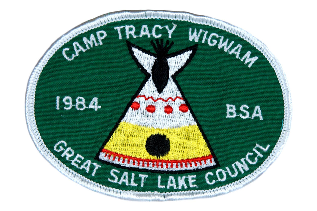Tracy Wigwam Camp Patch 1984