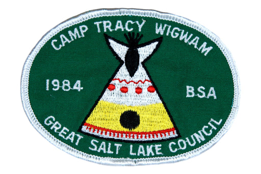 Tracy Wigwam Camp Patch 1984