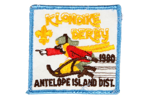 Great Salt Lake Klondike Derby Camp Patch 1980
