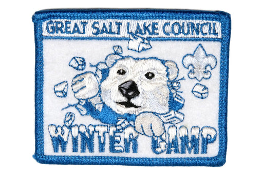 Great Salt Lake Winter Camp Camp Patch