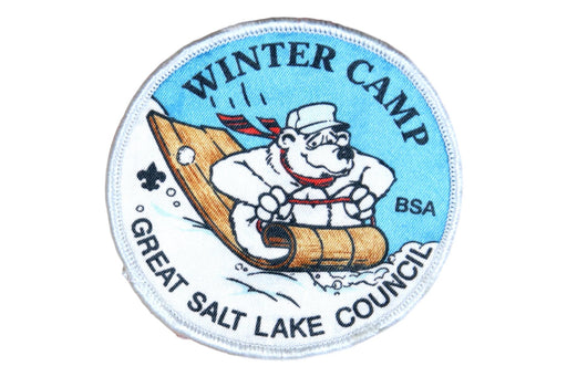 Great Salt Lake Winter Camp Patch
