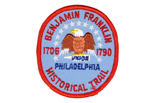 Benjamin Franklin Historical Trail Patch