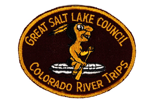 Great Salt Lake Council Colorado River Trips Mokey Mack Patch