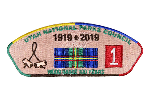 Utah National Parks CSP SA-New Wood Badge 2019