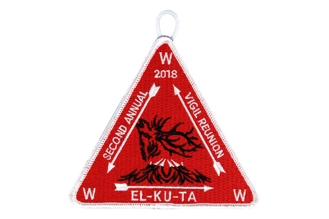 Lodge 520 El-Ku-Ta 2018 Vigil Reunion Patch eX-2018-1