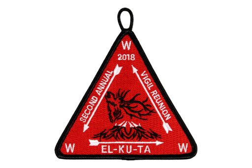 Lodge 520 El-Ku-Ta 2018 Vigil Reunion Patch eX-2018-2