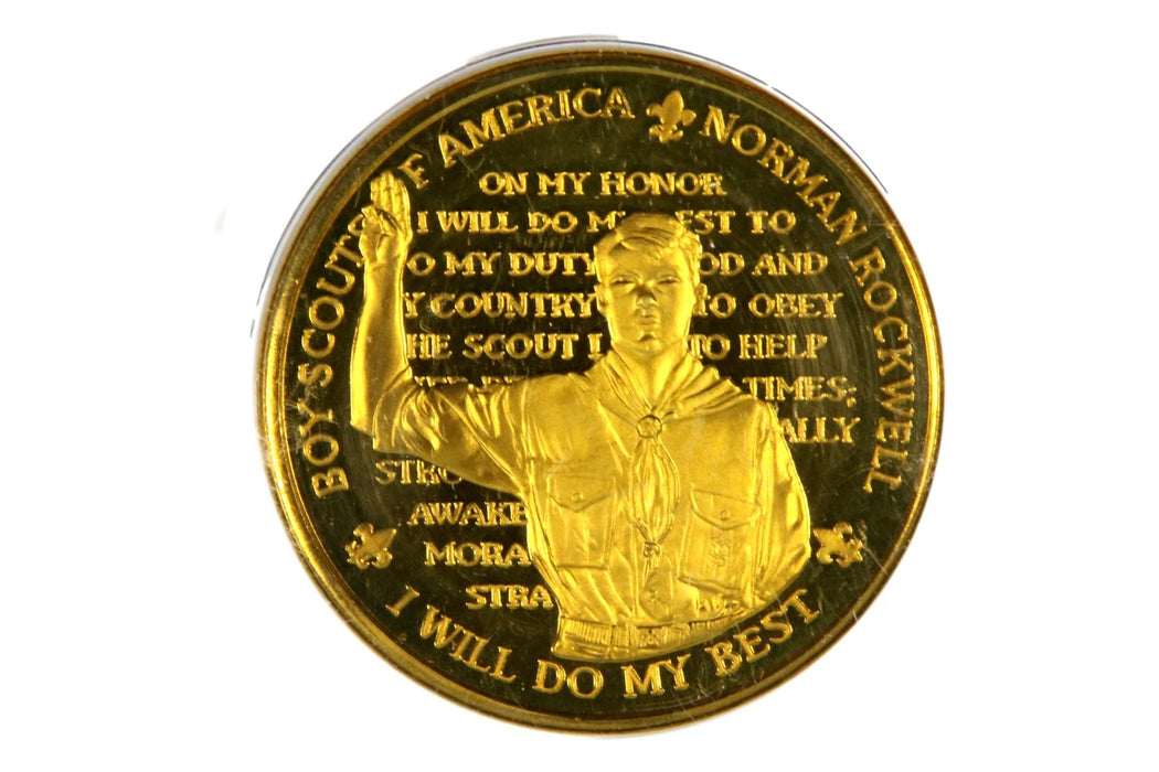 Utah National Parks Council Scout Oath FOS Coin