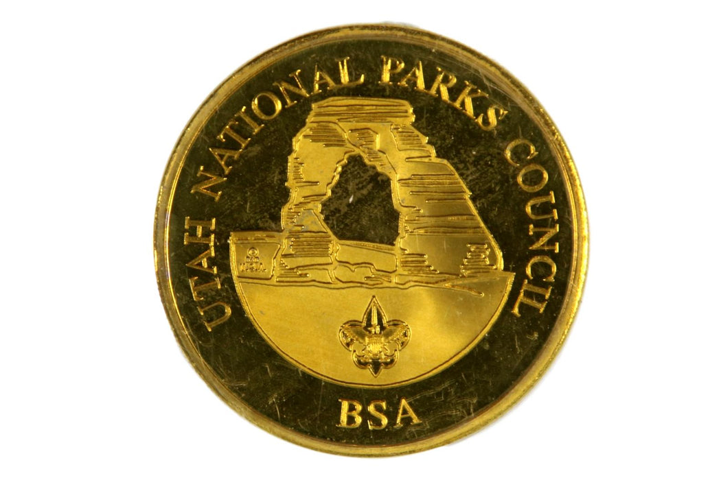 Utah National Parks Council Scout Oath FOS Coin