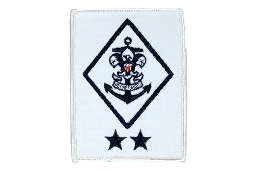 Sea Scout Council Committee Chairman Patch Rolled Edge