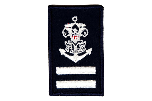 Sea Scout Ordinary Patch Blue Rolled Edge