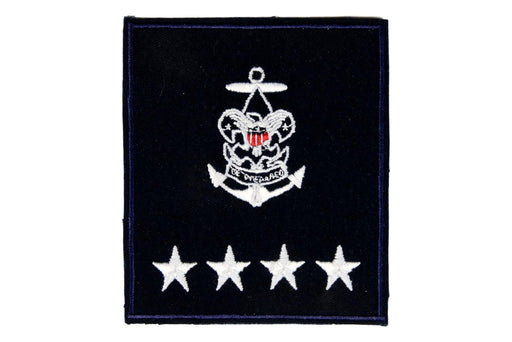Sea Scout National Professional Staff Patch Blue