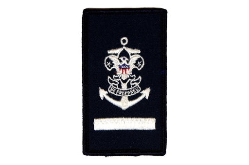 Sea Scout Apprentice Patch Blue Rolled Edge
