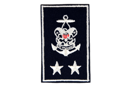 Sea Scout Council Staff Patch Blue