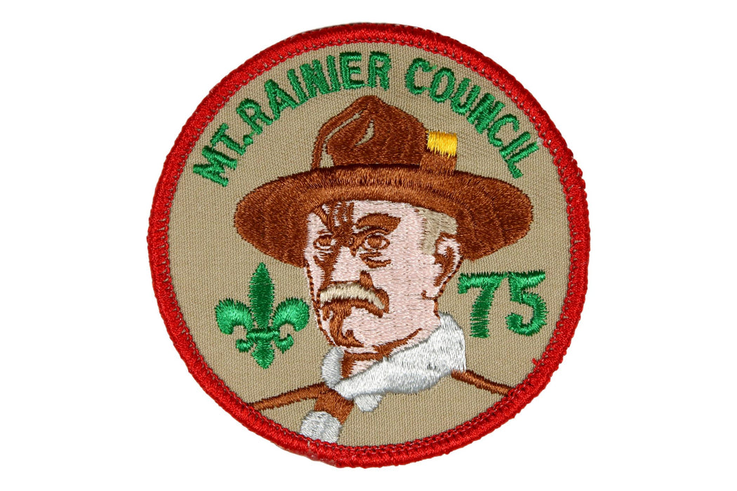Baden Powell Patch Mt. Rainier Council