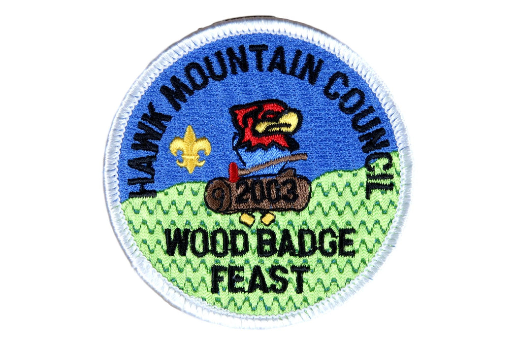 Hawk Mountain Council 2003 Wood Badge Feast Patch