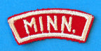 Minnesota Red and White State Strip