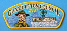 Grand Teton JSP 2007 WJ Yellow Border