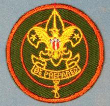 Junior Assistant Scoutmaster Patch 1950s Type 2