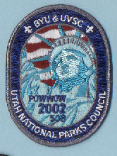 Lodge 508 BYU Merit Badge Pow Wow 2002