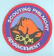 2004 Philmont Training Center Advancement Patch