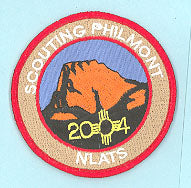 2004 Philmont Training Center NLATS Patch