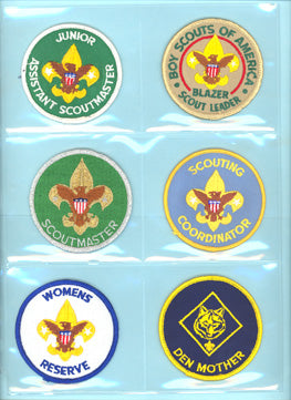 6 Pocket Poly Plastic Pages Insignia