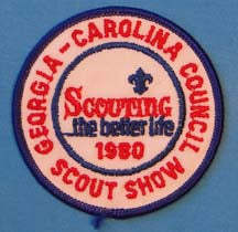 Georgia-Carolina 1980 Scout Show Patch
