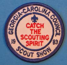 Georgia-Carolina Scout Show Patch 1983