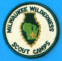 Milwaukee Wilderness Scout Camps Patch