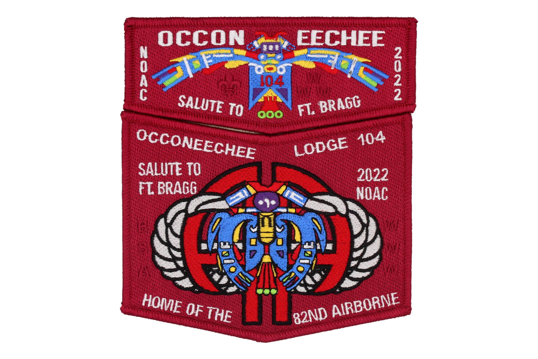 Lodge 104 Occoneechee Flap NOAC 2022