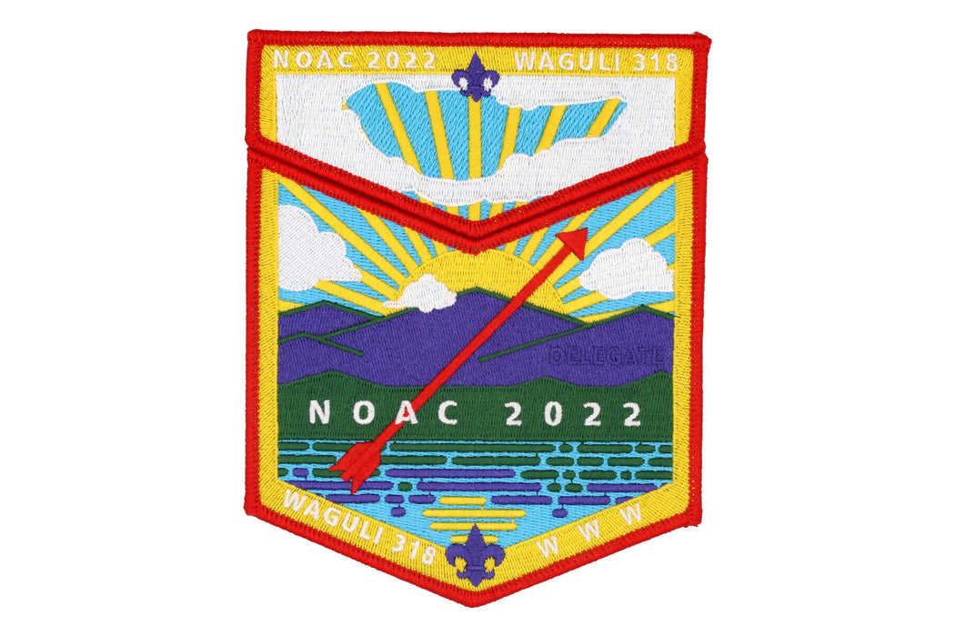 Lodge 318 Waguli  Flap NOAC 2022