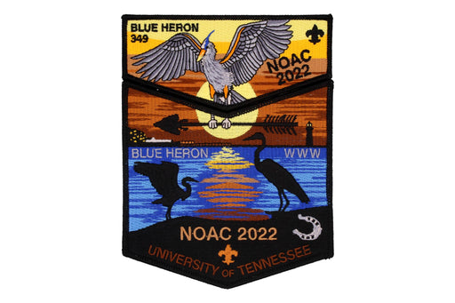 Lodge 349 Blue Heron Flap 2022 NOAC