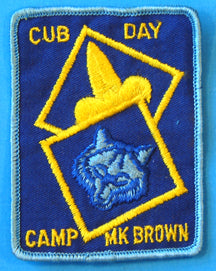 MK Brown Camp Patch