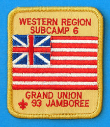 1993 NJ Western Region Subcamp 6 Patch