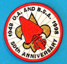 1998 50th Anniversary of the OA and BSA Patch