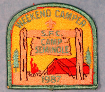 Seminole Camp Patch 1987