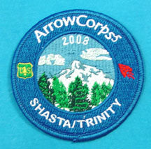 Arrow Corps 5 2008 Patch Shasta/Trinity