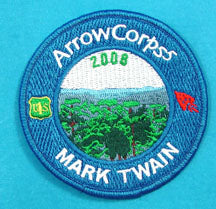 Arrow Corps 5 2008 Patch Mark Twain