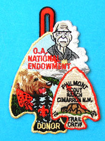 OA National Endowment Donor Patch Gold Border