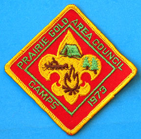 Prairie Gold Area 1973 Camps Patch