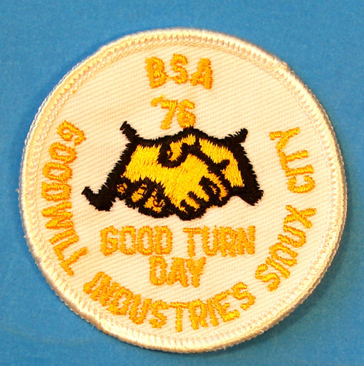 Goodwill Good Turn 1976 Patch