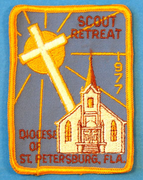 Diocese of St. Petersburg 1977 Scout Retreat Patch
