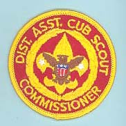 Dist. Asst. Cub Scout Commissioner