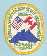 1966 LDS Canadian-US Encampment Patch