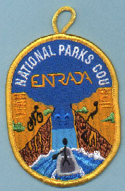 Entrada Utah National Parks Council Camper Patch