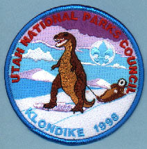 1998 Utah National Parks Klondike Derby Patch