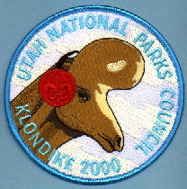 2000 Utah National Parks Klondike Derby Patch